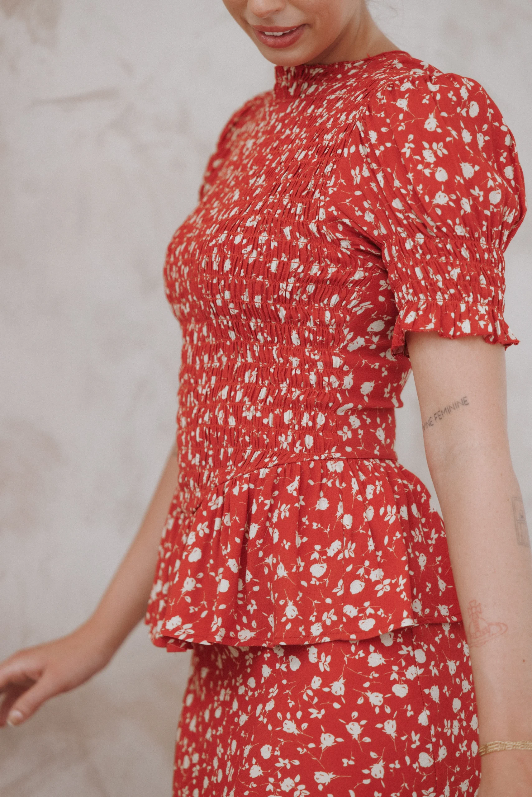 Zoella Peplum Top - Image 2